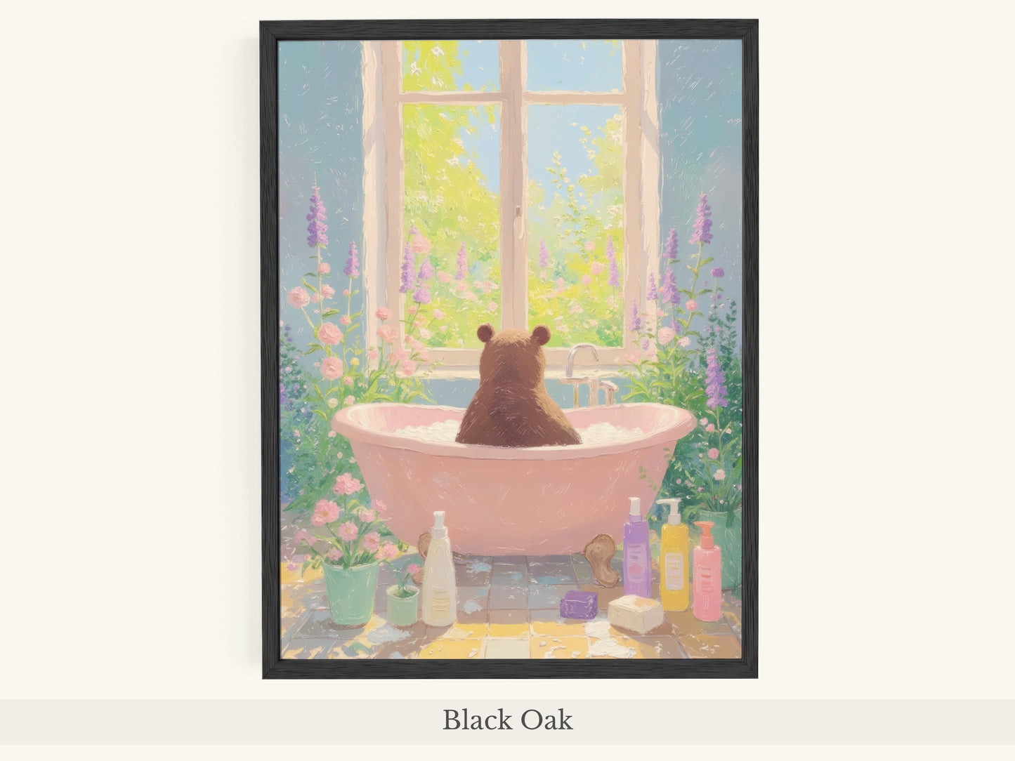 Pink Bear Bathtub