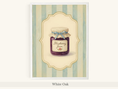 Vintage Blueberry Jam Jar