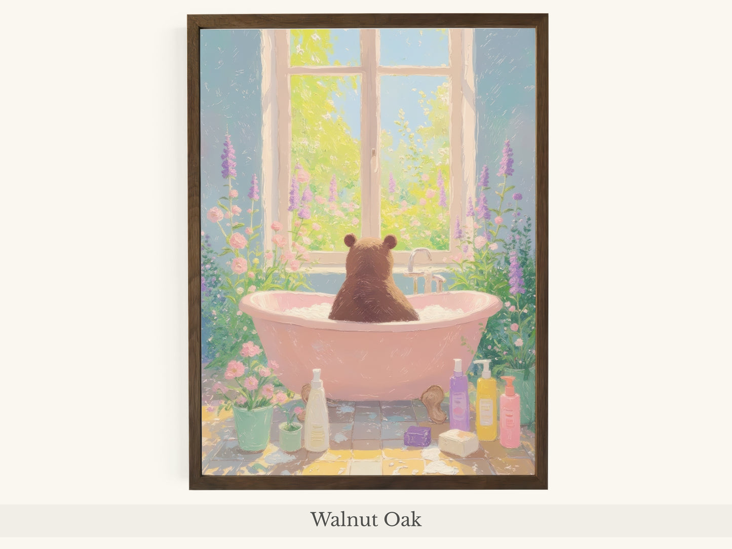 Pink Bear Bathtub