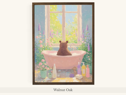 Pink Bear Bathtub