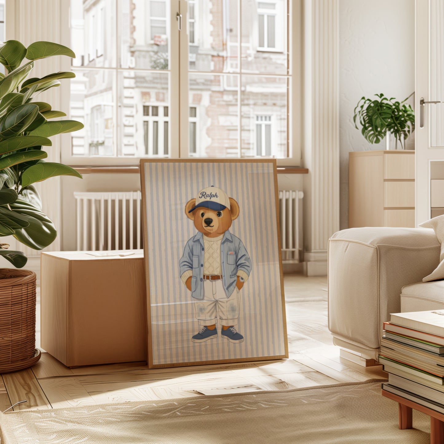 Ralph Teddy Bear Preppy Outfit