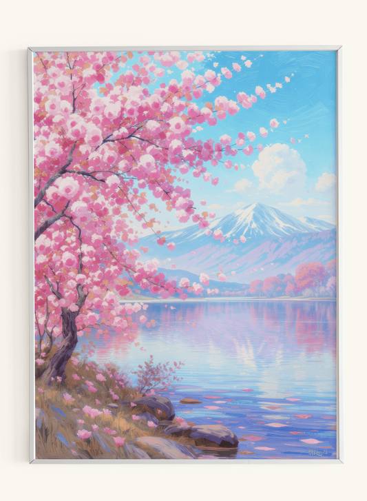 Cherry Blossom Mount Fuji