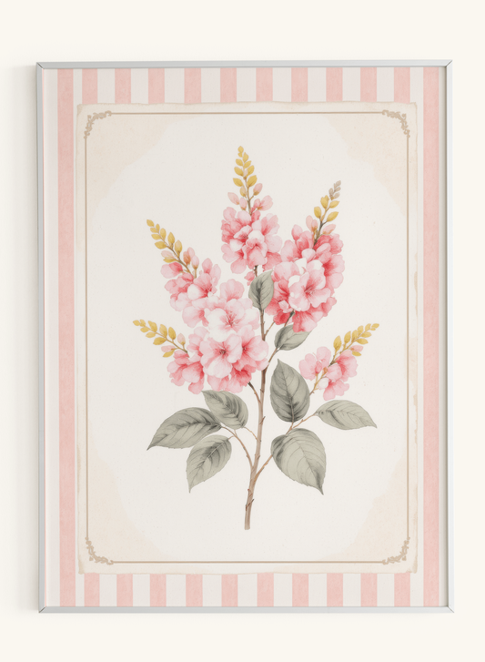 Pink Foxglove Botanical