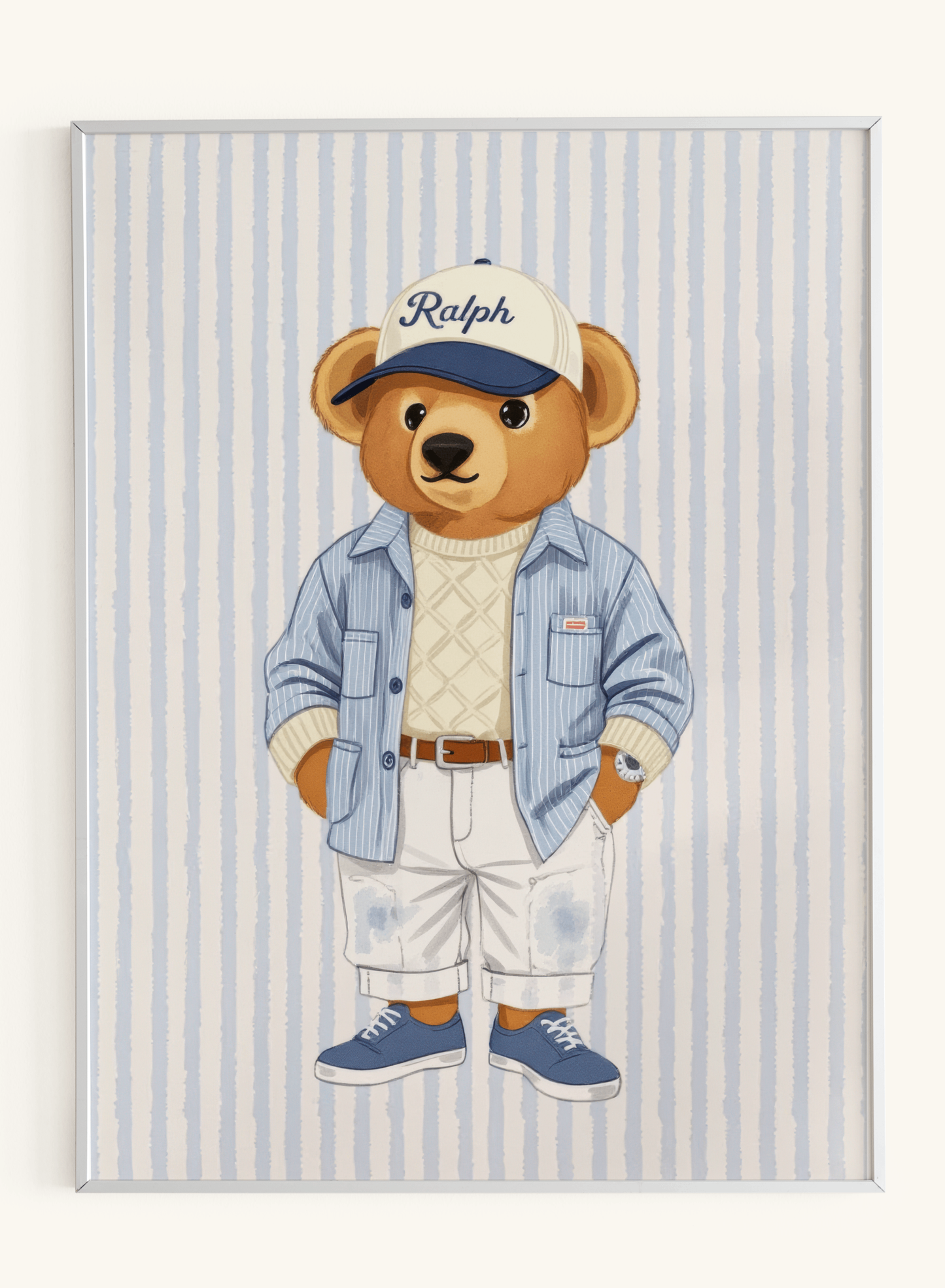 Ralph Teddy Bear Preppy Outfit