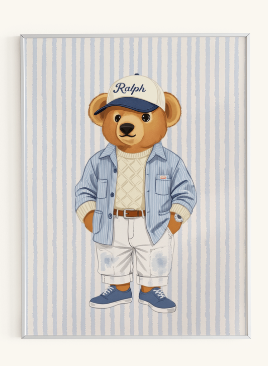Ralph Teddy Bear Preppy Outfit