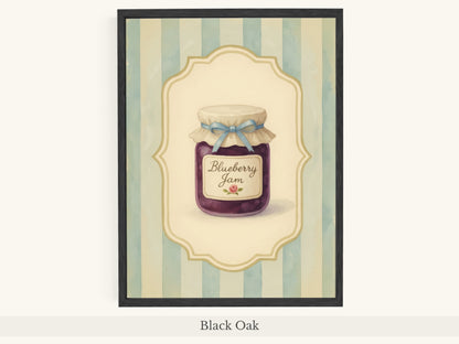 Vintage Blueberry Jam Jar