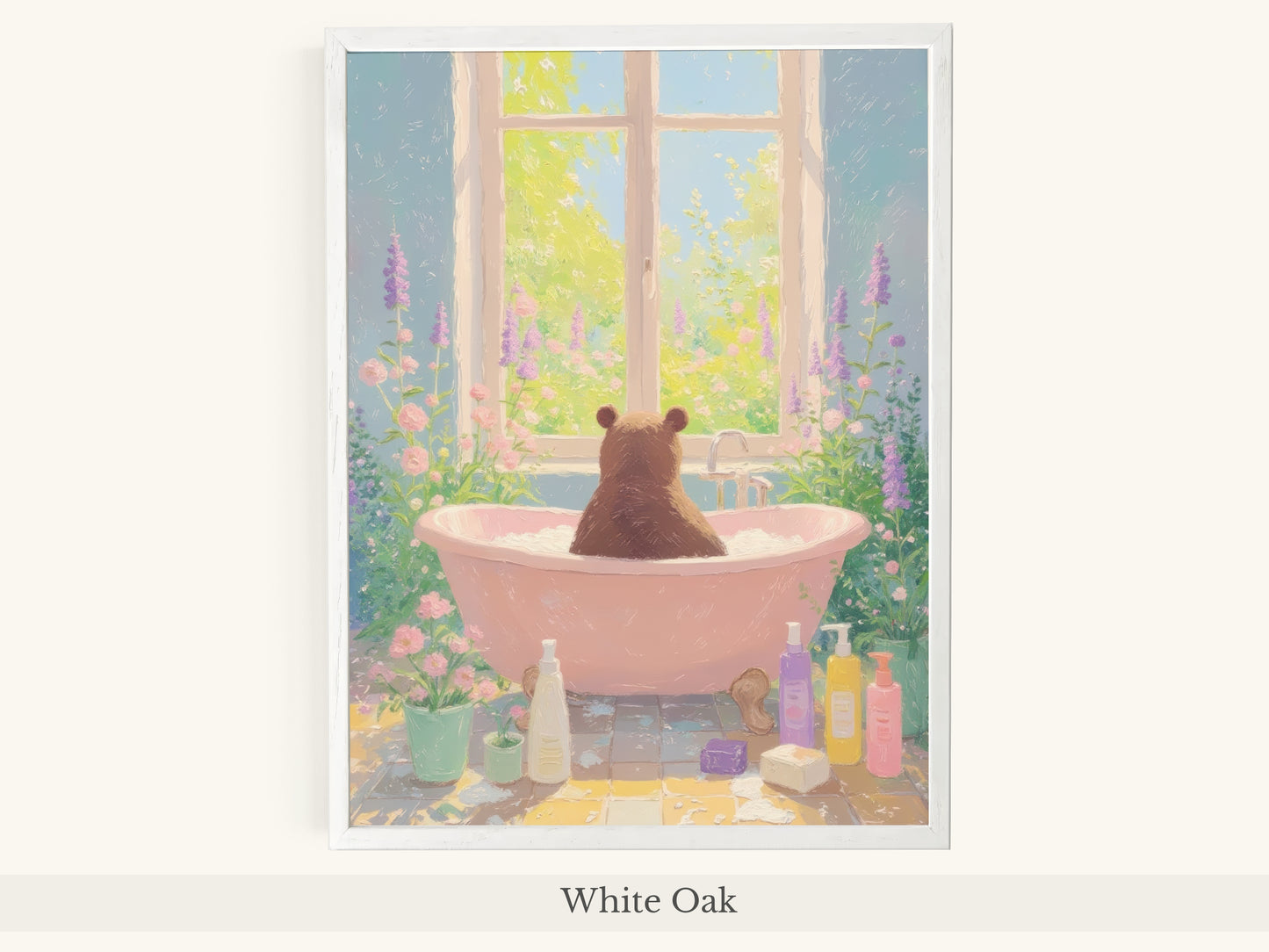 Pink Bear Bathtub