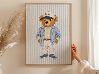 Ralph Teddy Bear Preppy Outfit