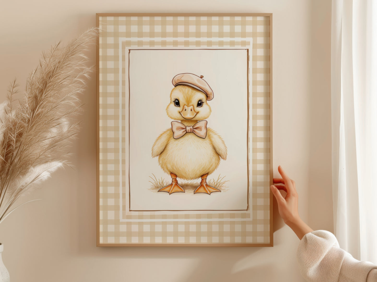 Duckling Beret Bowtie